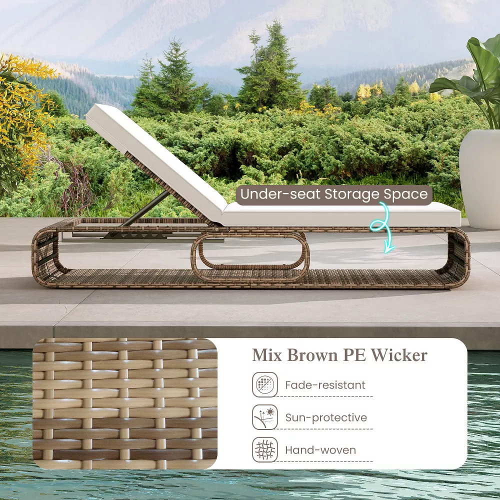 Zovika Poolside Lounger - Image 7